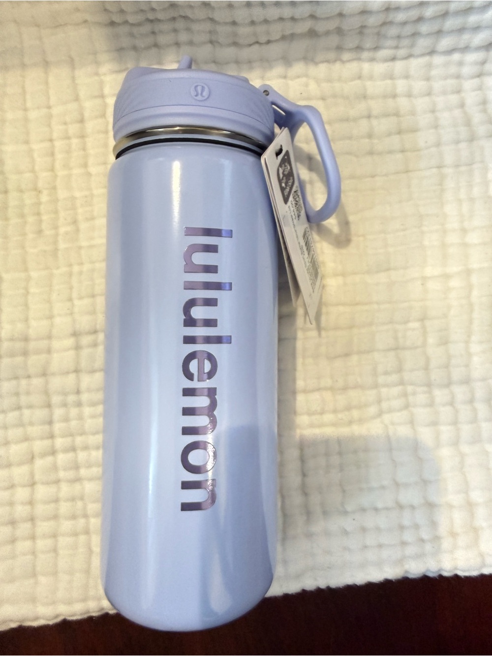 Lululemon Back to Life Sport Bottle 18 oz with Straw Lid (Purple)